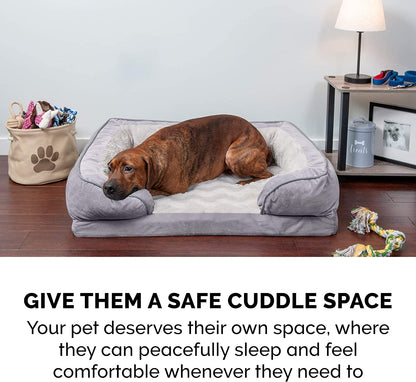 Orthopedic, Cooling Gel, and Memory Foam Pet Beds for Small, Medium, and Large Dogs and Cats - Luxe Perfect Comfort Sofa Dog Bed, Performance Linen Sofa Dog Bed, and More